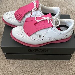 G/FORE White Beogue Kiltie Gallivanter Golf Shoes